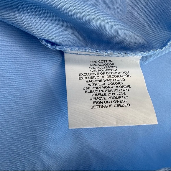 NWT IZOD Girls Stretch Short Sleeve Button-Down Shirt – Size XXL - Picture 5 of 5